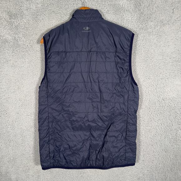 Icebreaker MerinoLoft Hyperia Lite Vest Wool Blend Men's Large Blue - Picture 9 of 10